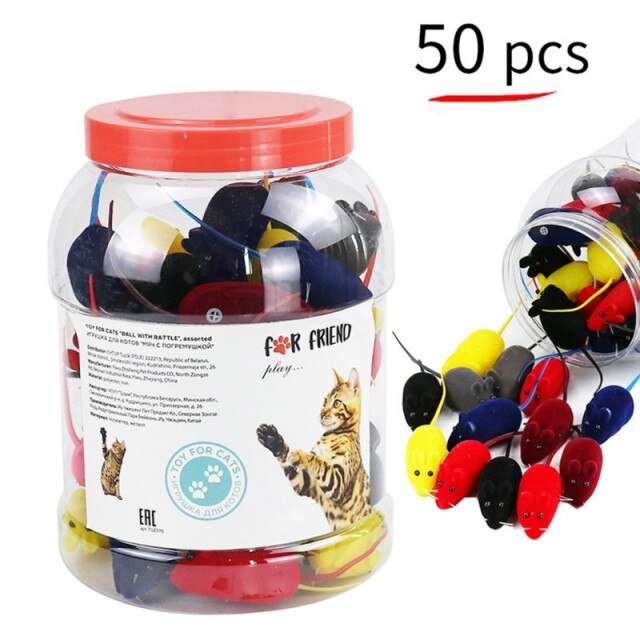 1Set Fun Rainbow Ball Cat Toy Colorful Ball Interactive Pet Kitten Scratch Natural Foam Ball Training Pet Supplies Product