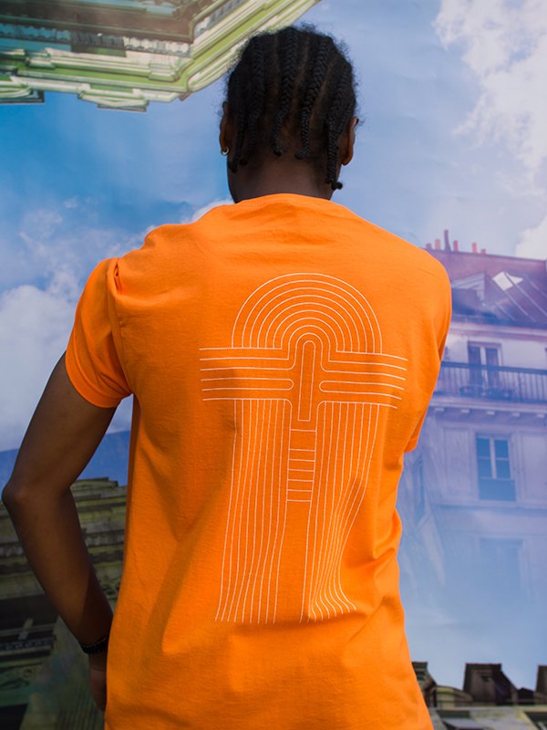 T-shirt Totem - Orange