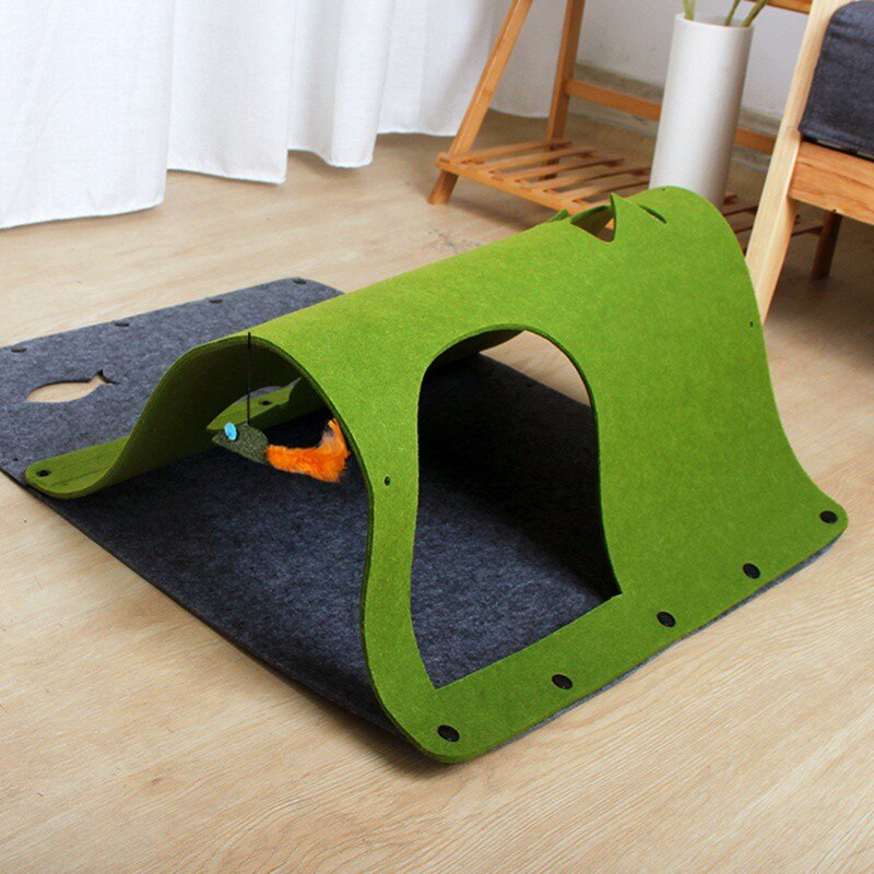 Pet Cat Tunnel Toys DIY Combination Pet Cat Kitty Training Interactive Fun Toy For Cats Rabbit Animal Play Tunnel Tubes
