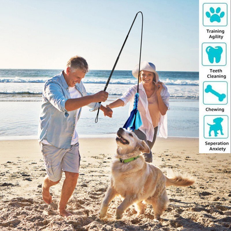 Interactive Dog Cat Feather Toy Feather Teaser Stick Wand Pet Feather Refill Replacement Catcher Product for Kitten